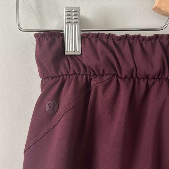 Lululemon Stretch High-Rise Pant 7/8 Length Red Merlot - Picture 15 of 16